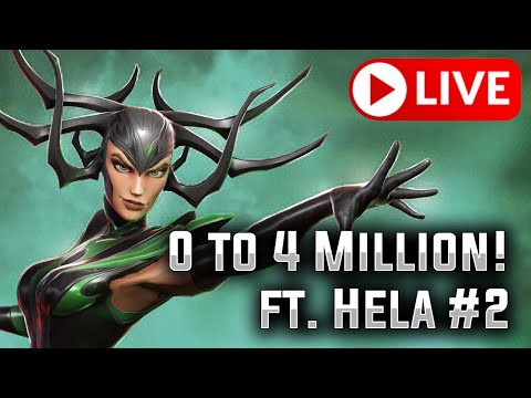 0 to 4 Million! - HELA BLITZ #2 - MARVEL Strike Force - MSF