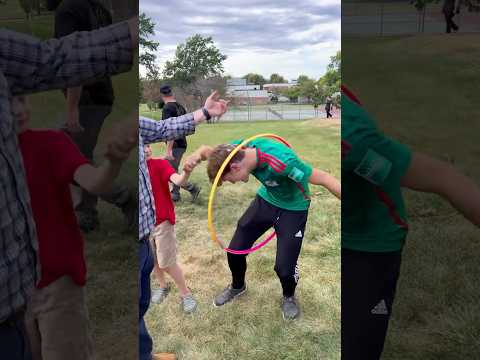 Human Chain Hoop Race ⭕️ Ultimate Party Game for Any Group #youthgroup #games #partygames