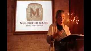 preview picture of video 'Matilde Caterina al Miglichiello Teatre Pachamama Montagano'