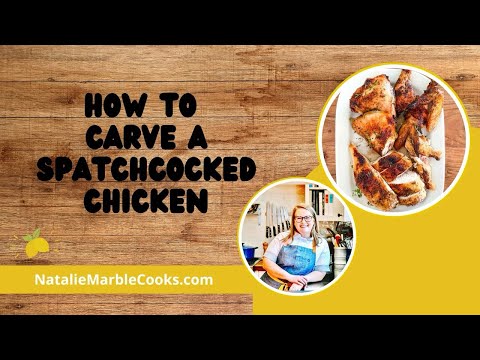 How to Carve a Spatchcocked Chicken