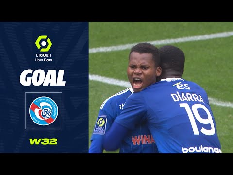 Goal Habib DIALLO (37' - RCSA) STADE DE REIMS - RC STRASBOURG ALSACE (0-2) 22/23