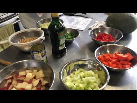 How to make Vegetable Sancocho Demonstration from Chef Victoria Love Part 1