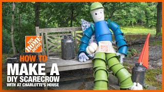 How to Make a Flower Pot Scarecrow with @AtCharlottesHouse | The Home Depot Kids Workshop