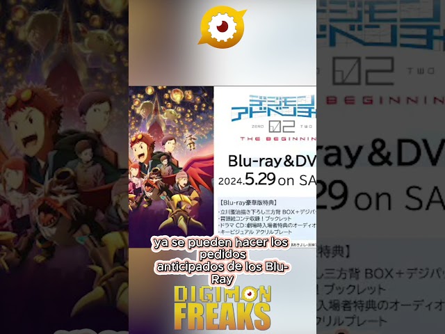Vídeo relacionado con Digimon Adventure 02: The Beginning [Bluray] Coleccionista Película + DVD + BSO [Blu-ray]