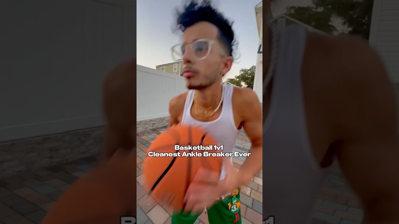 The Cleanest Crossover in Basketball History 😭🏀 #nba #basketball #funny