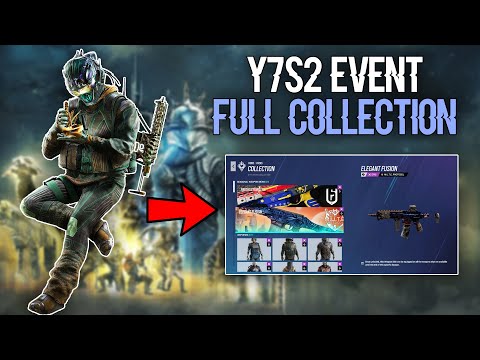 FULL COLLECTION M.U.T.E Protocol 2022 - Rainbow 6 Siege Y7S2 Vector Glare