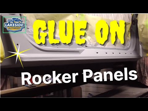 How to Glue On Car/Truck Rocker Panels - No Welding!