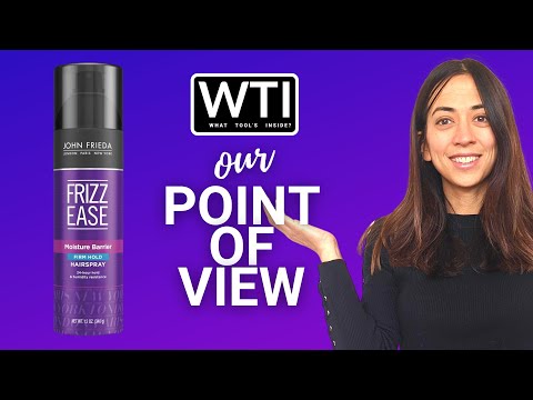 John Frieda Firm Hold Hairspray - WTI product video review