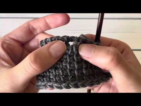 Tunisian Crochet Return Pass Decrease