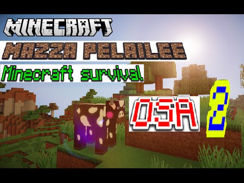 Minecraft Survival Let's play #2 - Talon aloitus!
