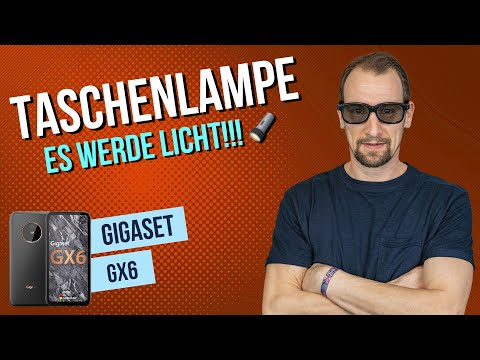 Gigaset GX6 - Taschenlampe anwenden – 2 Wege • 📱 • 🔦 • 💡 • Anleitung | Tutorial