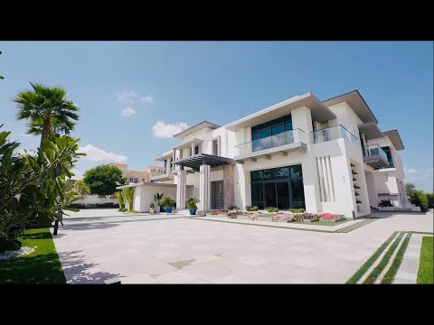inside an 8 bedroom mega mansion in dubai hills | strada property tour