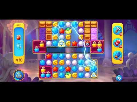 Fishdom level 11021 no boosters フィッシュダム ノーマル