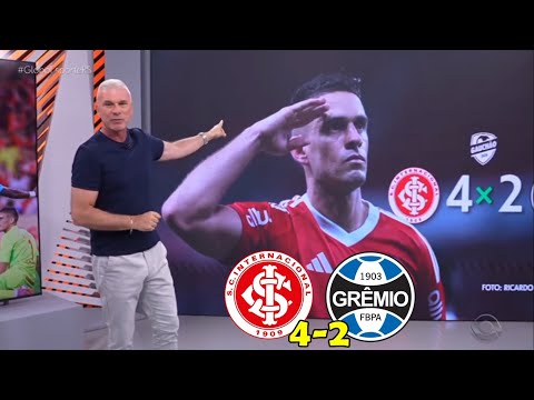 Globo Esporte RS - Inter amassa o Grêmio, vira o jogo em 9 minutos e vence o Grenal 449