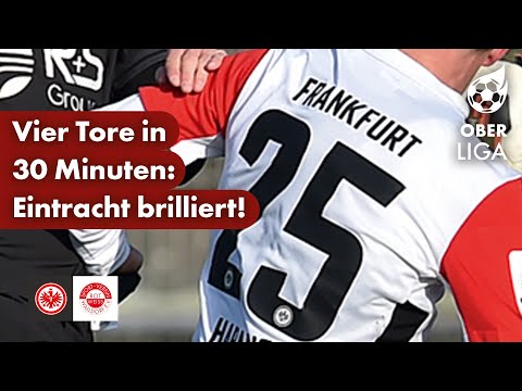 SGE dreht 0:2 | Sechs-Tore-Auftakt | Eintracht Frankfurt vs. RW Walldorf | Fußball-Highlights