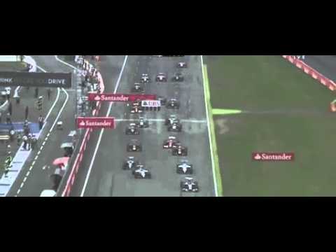 Hockenheim 2014 Start Crash Massa