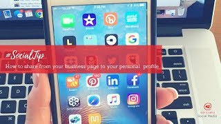 How to share a post from your Facebook Page to your Personal profile.