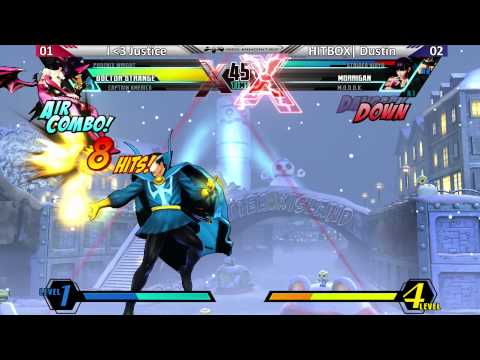 UMVC3 FT5- I Heart Justice(Javier) vs HITBOX| Dustin(Dustin)