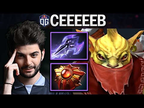 OG.CEB BOUNTY HUNTER WITH 22 MINS GG - DOTA 2 7.28 GAMEPLAY