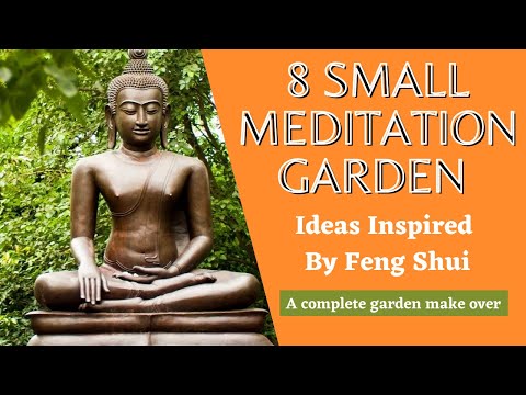 8 Small Meditation Garden Ideas Inspired By Feng Shui | Feng Shui Meditation Garden Plants, Statues