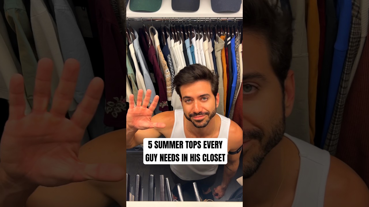 5 summer shirts every guy needs in his closet