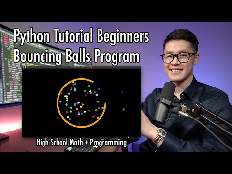 Create the Viral Satisfying Bouncing Balls Game from Scratch - Python Beginner Tutorial