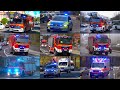 BEST OF EINSATZFAHRTEN LÜNEBURG | Feuerwehr, Rettungsdienst, Polizei & THW auf Alarmfahrten!