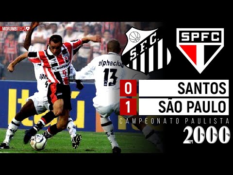 Santos 0x1 São Paulo - 2000 - FRANÇA, VÁGNER, RAÍ, MARCELINHO E A VITÓRIA NO 1º JOGO DA FINAL!🏆