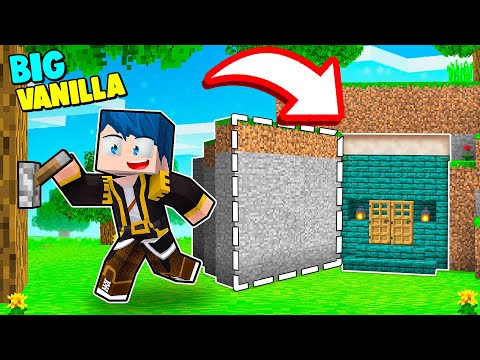 HO CREATO UN PASSAGGIO SEGRETO NELLA BIG VANILLA! - MINECRAFT Ep.23