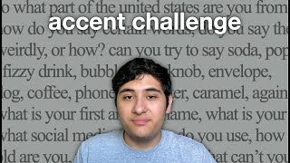 I Tried An Accent Challenge... | Vlog