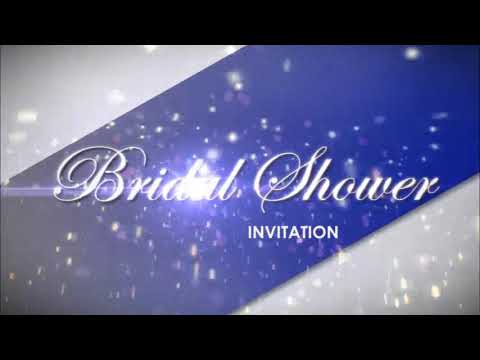 image-How do you dress a bridal shower invitation?