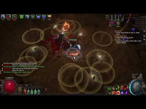 (3.20) Poison Seismic Trap Saboteur VS The Searing Exarch