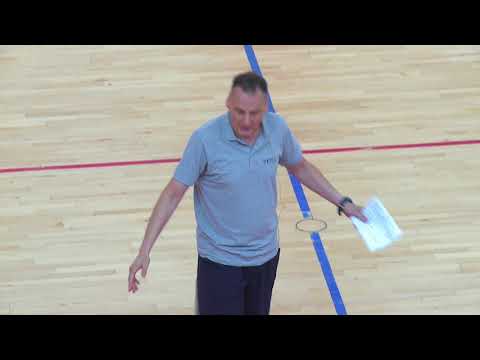 Roberto Iniguez   Tipičan trening „Sopron basket“  tima u sezoni