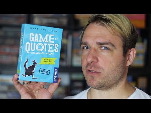 Game of Quotes Review von Boardgame Titan