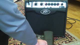 Video thumbnail for Sanpera I pedal and Peavey Vypyr VIP 1 by strawbridgefields