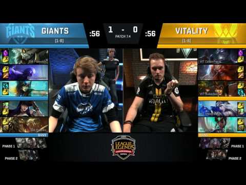 VIT vs GIA || Highlights Game 2 || EU LCS Spring 2017 W7D1 || 10/03/17