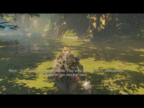 Mimir Talks About Giants Were Pacifist And Never Trained To Be Soldiers - God of War: Ragnarök