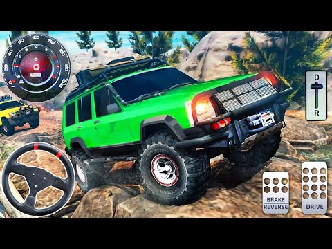 Offroad Jeep Driving Simulator - 4x4 SUV Hammer Racing Mountain - Android GamePlay