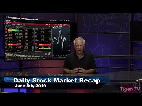 June 5th, 2019 Daily Stock Market Recap with Tom O'Brien