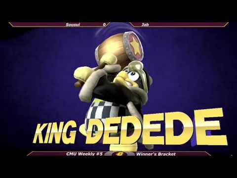 CMU Smash 4 Weekly #5 - Sousui (Corrin) vs. Jab (Dedede) - Winner's Bracket