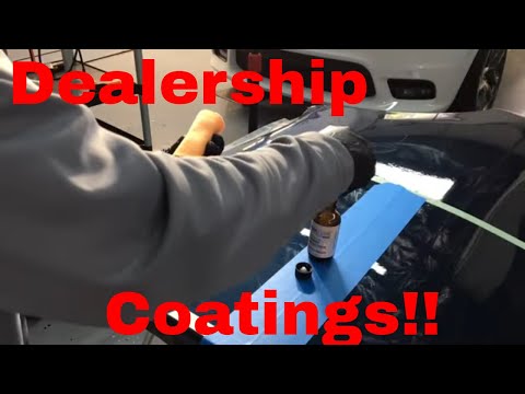 Dealership Coatings! What Are They? Are They Worth It....Or Garbage?