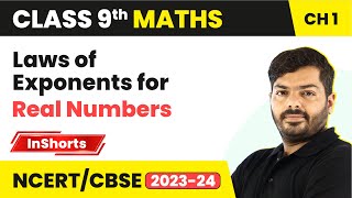 Laws of Exponents for Real Numbers | Class 9 Maths Chapter 1 | Number System