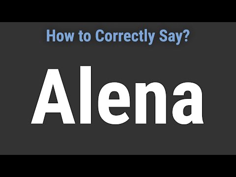 How to Pronounce Name Alena (Correctly!)