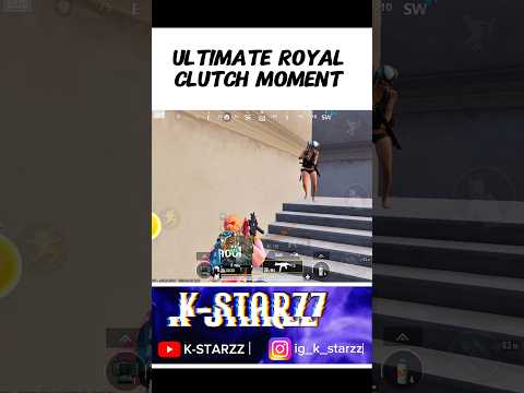 Ultimate Royal Clutch Moment 👿:!#ytshorts #shorts #bgmi