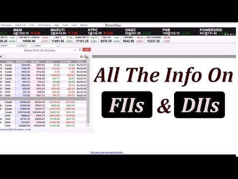 Finally All The FII & DII Data in ONE Place