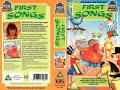 First Songs 1991 UK VHS