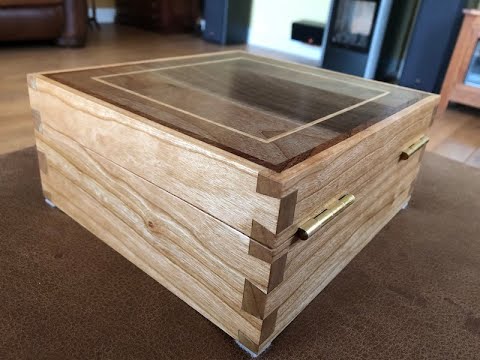 Making a Dovetail Box using Cherry & Walnut