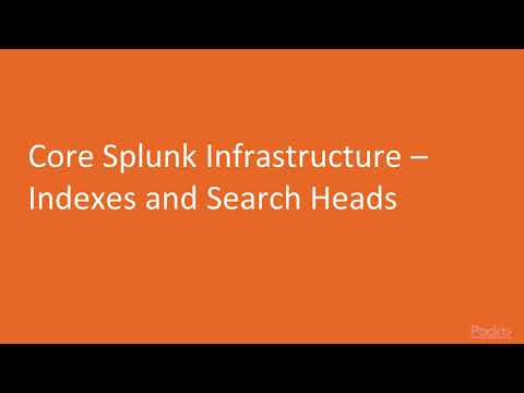 Learning Splunk Core Splunk Infrastructure – Indexes and Search Heads | packtpub com