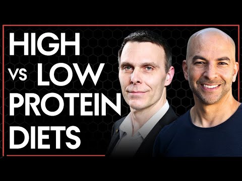 Effects of a high vs low protein diet | Peter Attia & Matt Kaeberlein