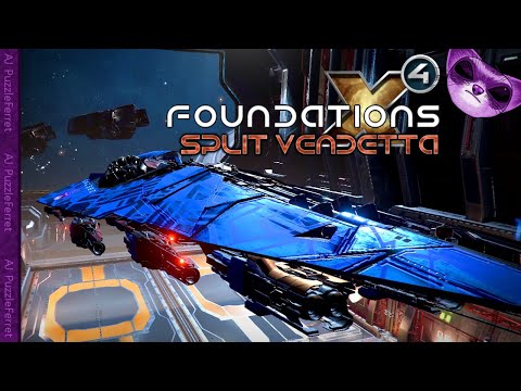 X4 Split Vendetta Ep58 - Paranid Escort Fleet Required!